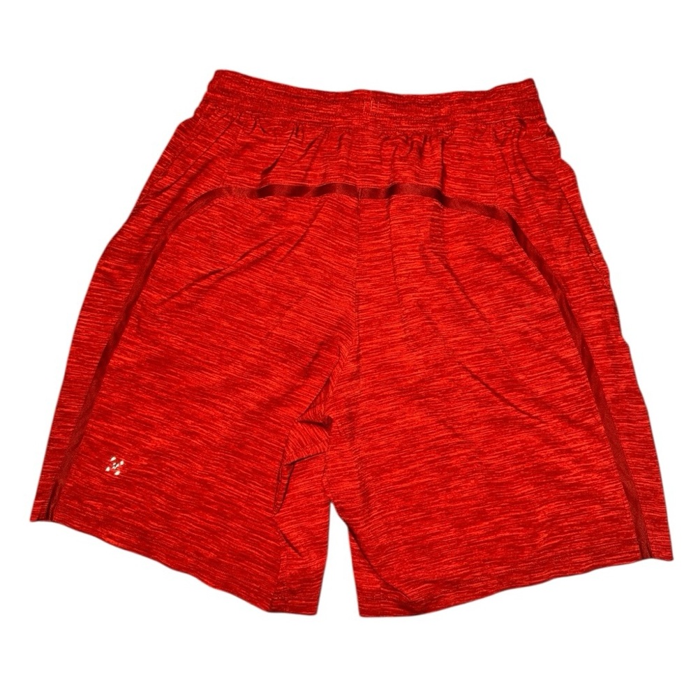 Lululemon Men’s Pace Breaker Short 9" *Linerless Solar Orange Magma EUC Sz M